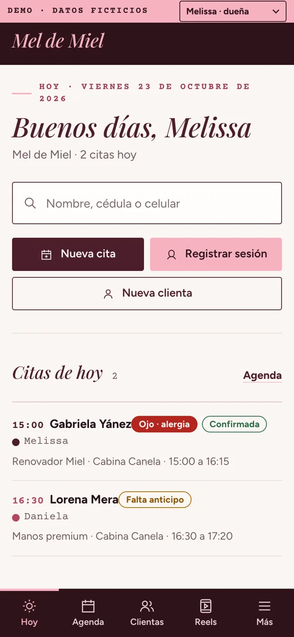 Inicio del sistema para spas